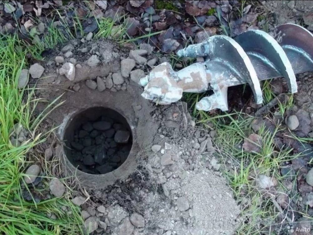 Бурение ям и отверстий в грунте стоимость услуг и где заказать - Новороссийск