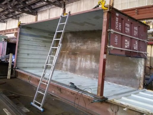 Ремонт сухогрузных и рефрижераторных контейнеров стоимость ремонта и где отремонтировать - Краснодар