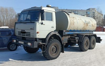 Цистерна-водовоз на базе Камаз - Новороссийск, заказать или взять в аренду