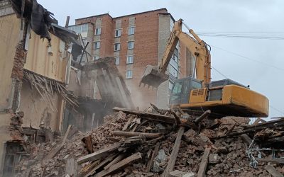 Промышленный снос и демонтаж зданий спецтехникой - Краснодар, цены, предложения специалистов