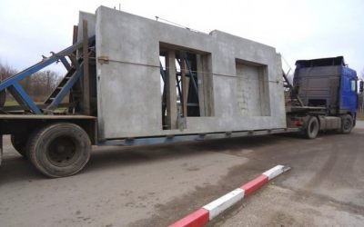 Перевозка бетонных панелей и плит - панелевозы - Краснодар, цены, предложения специалистов